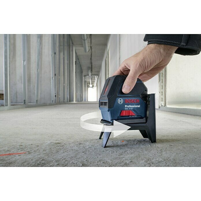 Bosch Professional Kombilaser GCL 2-15Arbeitsbereich: Ca. 15 m Use Shot