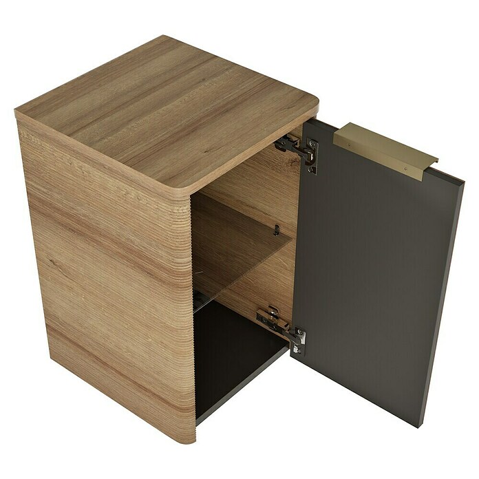 Camargue Marea Unterschrank (31 x 34,5 x 49,4 cm, DIN Anschlag: Rechts, Goldbronze) | BAUHAUS