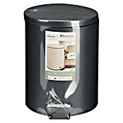 Pedaalemmer (5 l, Metaal, Warmgrijs / Coolgrijs / Zwart / Antraciet) | BAUHAUS