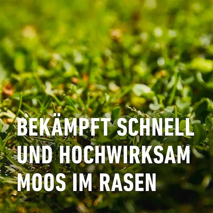 Compo Rasen-Moosfrei Herbistop - 500 ml - Bekämpfung von Moos im Rasen. Das Produkt wirkt schnell und ist hochwirksam, um Ihren Rasen von Moos zu befreien.