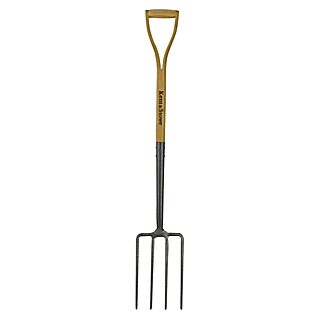 Kent & Stowe Spatengabel Carbon Steel (Anzahl Zinken: 4 Stk., Langstiel)