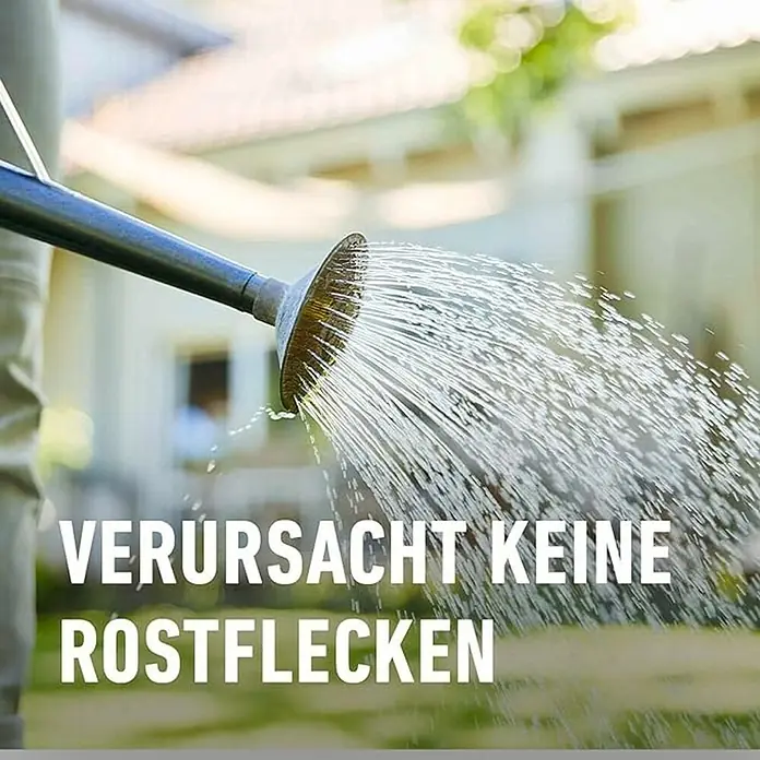 Compo Rasen-Moosfrei Herbistop - 500 ml - Gießkanne im Einsatz: Kein Rost mehr! Ideal für Garten und Pflanzenpflege, langlebig und sauber.