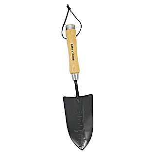 Kent & Stowe Blumenkelle Carbon Steel (Breite: 9 cm, Natur/Anthrazit)