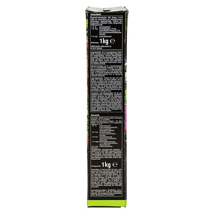 GUANODUENGER PLUS   MINERALIEN 1 KG     COMPO