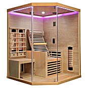 Sanotechnik Infracrvena sauna Carbon 3  (D x Š x V: 150 x 150 x 195 cm, 2.550 W, Klupa za sjedenje) | BAUHAUS