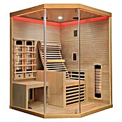 Sanotechnik Infracrvena sauna Carbon 3  (D x Š x V: 150 x 150 x 195 cm, 2.550 W, Klupa za sjedenje) | BAUHAUS