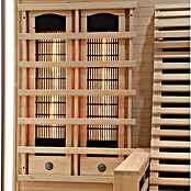 Sanotechnik Infracrvena sauna Carbon 3  (D x Š x V: 150 x 150 x 195 cm, 2.550 W, Klupa za sjedenje) | BAUHAUS