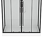 Sanotechnik Kompletna tuš kabina New York  (D x Š x V: 90 x 160 x 215 cm, Bijelo crna) | BAUHAUS