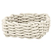 Wenko Bad-Aufbewahrungskorb Melara (21,5 x 21,5 x 7,5 cm, Baumwolle, Natur) | BAUHAUS
