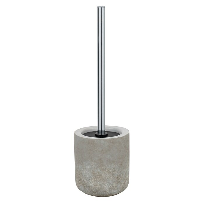 Wenko WC-Bürstengarnitur Londa (Keramik, Hellgrau, Durchmesser: 8 cm) | BAUHAUS