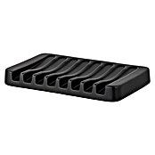 Wenko Seifenablage Soliera (B x H: 13 x 10 cm, Schwarz, Keramik) | BAUHAUS