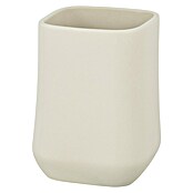 Wenko Zahnputzbecher Adine (B x H: 7,5 x 10,5 cm, Ecru, Keramik) | BAUHAUS