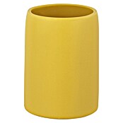 Wenko Zahnputzbecher Funo (L x B x H: 7,5 x 7,5 x 10,5 cm, Gelb, Keramik) | BAUHAUS