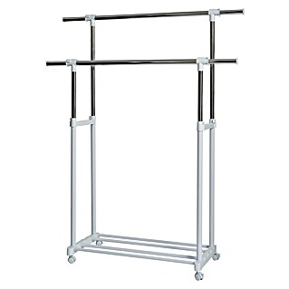 Kleiderwagen XXL (L x B: 44 x 134 cm, Höhenverstellung: 95 cm - 169 cm)