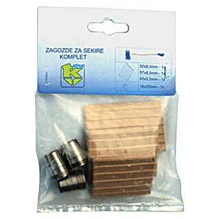 Zagozda za sekire (Kovina, Plastika)