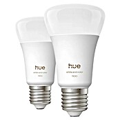 Philips Hue Smart-LED-Lampen Set White and Color 1100 matter (E27, Dimmbar, RGB, 1 100 lm, 8,1 W, 2 Stk.) | BAUHAUS
