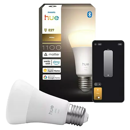 Philips Hue Smart-LED-Lampe White 1100 matter
