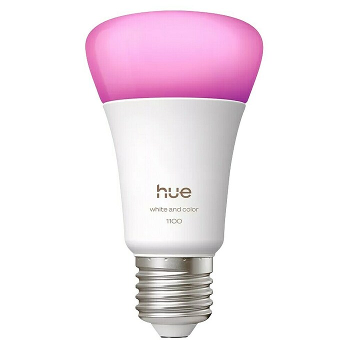 Philips Hue Smart-ledlamp White and Color 1100 (E27, Dimbaar, RGB, 1.100 lm, 8,1 W) | BAUHAUS