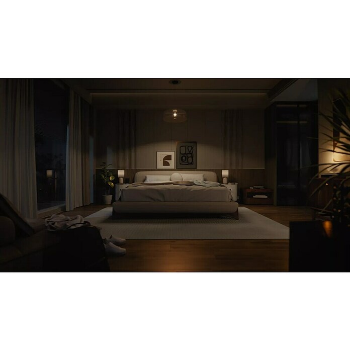 Philips Hue Smart-LED-Lampe White Ambiance 1600 matter (E27, Dimmbar, Kaltweiß, 1 600 lm, 11,8 W) | BAUHAUS