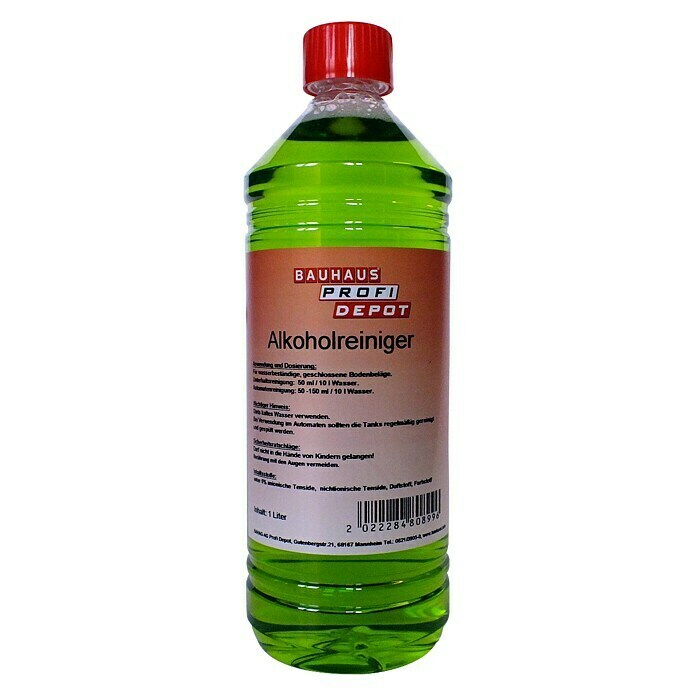 Profi Depot Alkoholreiniger1 l, Flasche Front View