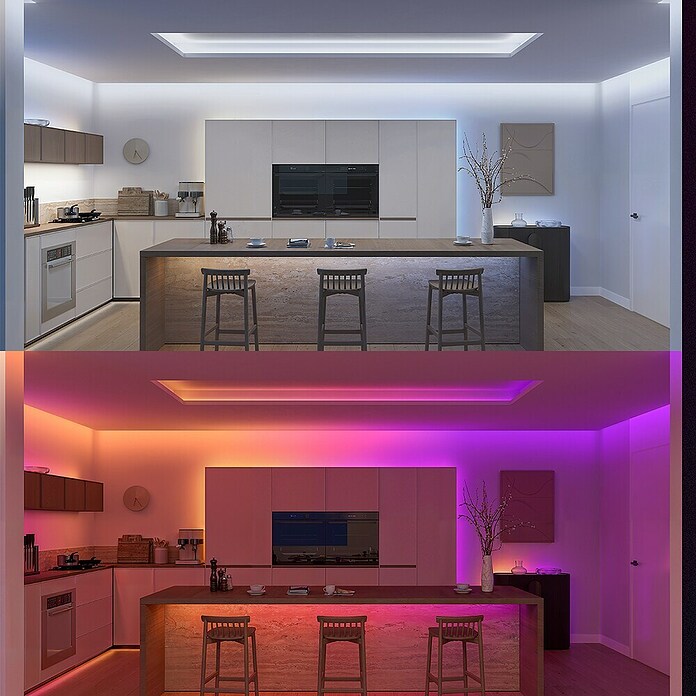 Philips Hue LED-Stripes Flux Ultrabright (6 m, RGBW, 2 900 lm) | BAUHAUS