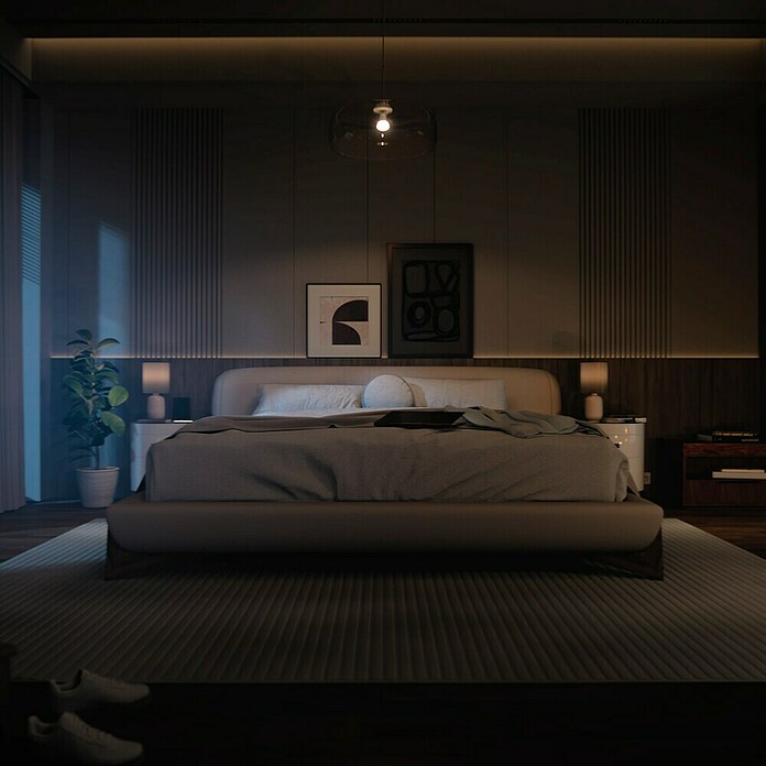 Philips Hue Pametna LED sijalka White 1100  (E27, Možnost zatemnitve, Toplo bela, 1.100 lm, 9,5 W, 2 kos) | LED luči | Svetlila | Elektro in svetila | Izdelki | BAUHAUS
