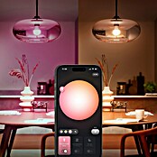 Philips Hue Bombilla LED inteligente Hue Essential (E27, Intensidad regulable, RGBW, 806 lm, 8 W, 1 ud.) | BAUHAUS