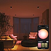 Philips Hue Bombilla LED inteligente Hue Essential (GU10, Intensidad regulable, RGBW, 345 lm, 4,7 W, 1 ud.) | BAUHAUS