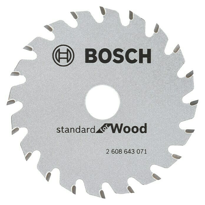 Bosch Professional Disco de sierra Optiline Wood (Diámetro: 85 mm, Número de dientes: 20 dientes, Apto para: Sierra circular manual profesional Bosch Mini GKS 10,8)