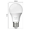 Philips Hue Bombilla LED inteligente Hue Essential (E27, Intensidad regulable, RGBW, 806 lm, 8 W, 1 ud.) | BAUHAUS