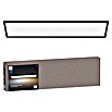 Philips Hue LED-Panel White Ambience Aurelle (39 W, L x B x H: 120 x 30 x 4,6 cm, Schwarz, Warmweiß) | BAUHAUS