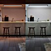 Philips Hue LED-Panel White Ambience Aurelle (39 W, L x B x H: 120 x 30 x 4,6 cm, Schwarz, Warmweiß) | BAUHAUS