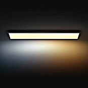 Philips Hue LED-Panel White Ambience Aurelle (39 W, L x B x H: 120 x 30 x 4,6 cm, Schwarz, Warmweiß) | BAUHAUS