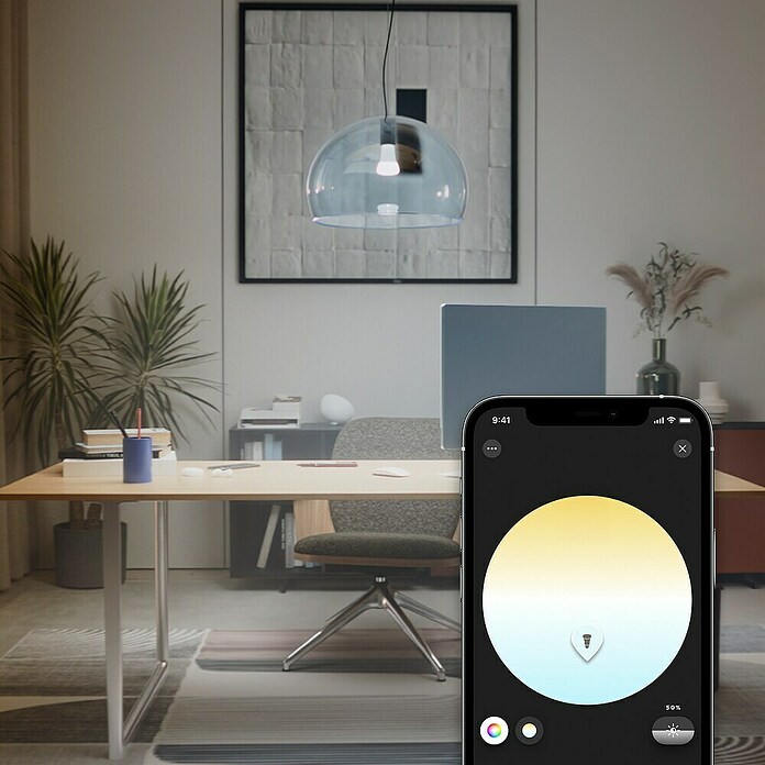 Philips Hue Smart-ledlamp White Ambiance 1600 (E27, Dimbaar, Koud wit, 1.600 lm, 11,8 W) | BAUHAUS