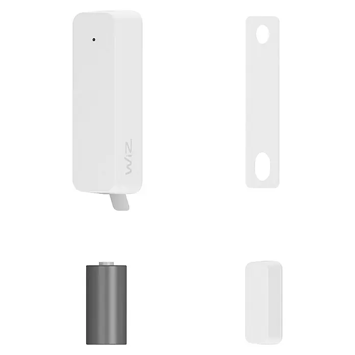 Philips Wiz Funk-Fensterkontakt - Weiß, 2,25 x 2,25 x 7,65 cm, 1 Stk. - Intelligenter WiZ-Sensor.