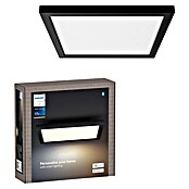 Philips Hue LED-Panel White Ambience Aurelle (19 W, L x B x H: 30 x 30 x 4,6 cm, Schwarz, Warmweiß) | BAUHAUS