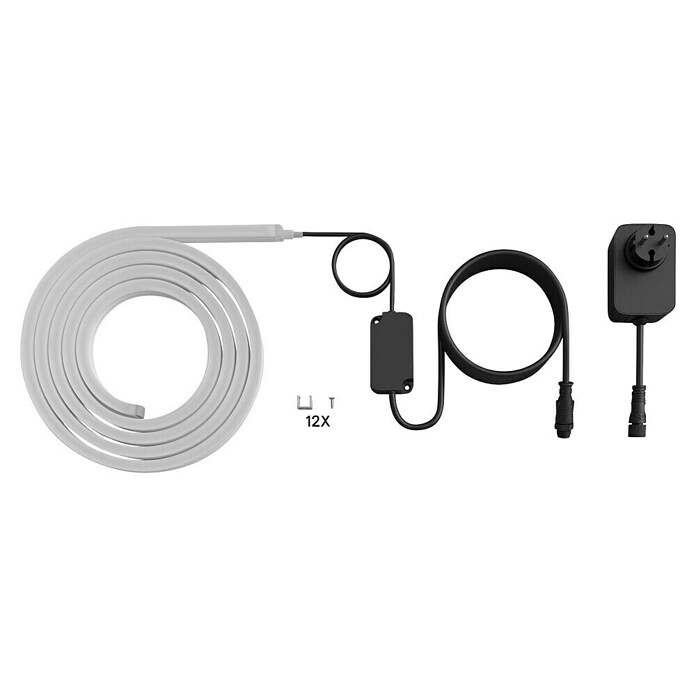 Philips Hue LED-Stripes Neon Gradient Outdoor (Länge: 3 m, Lichtfarbe: RGBW, 3 000 lm, 30 W) | BAUHAUS