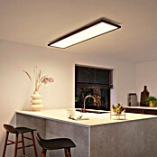 Philips Hue LED-Panel White Ambience Aurelle (39 W, L x B x H: 120 x 30 x 4,6 cm, Schwarz, Warmweiß) | BAUHAUS