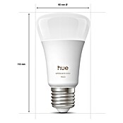Philips Hue Smart-LED-Lampen Set White and Color 1100 matter (E27, Dimmbar, RGB, 1 100 lm, 8,1 W, 2 Stk.) | BAUHAUS