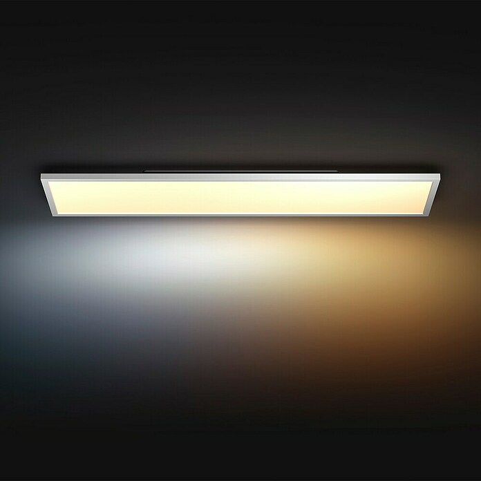 Philips Hue LED-Panel White Ambience Aurelle (19 W, L x B x H: 120 x 30 x 4,8 cm, Weiß, Warmweiß) | BAUHAUS