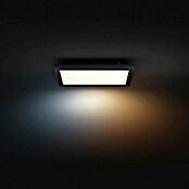 Philips Hue LED-Panel White Ambience Aurelle (19 W, L x B x H: 30 x 30 x 4,6 cm, Schwarz, Warmweiß) | BAUHAUS