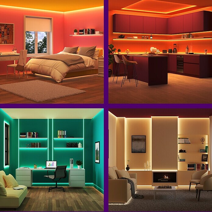 Philips Wiz Smart LED traka  (Duljina: 4 m, RGBW, 6,5 W, 630 lm) | BAUHAUS