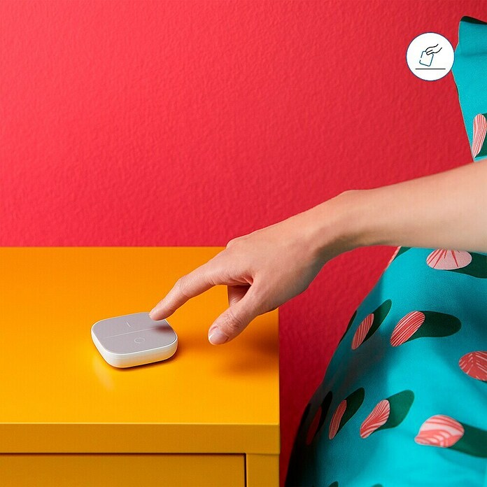 Philips Wiz Daljinski upravljalnik smarter Connected Button  (Bela) | 3458 - Smart Home | CBPA - Smart home | CBP - Smart home | CB - Elektroinstallation | C - Elektro | BAUHAUS
