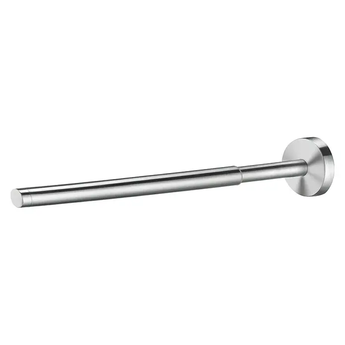 Camargue Paris Toallero de barra - Acero inoxidable - Un toallero plateado para montaje en pared. Perfecto para cualquier baño, ofreciendo funcionalidad práctica con un diseño moderno.