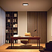 Philips Hue LED-Panel White Ambience Aurelle (19 W, L x B x H: 30 x 30 x 4,6 cm, Schwarz, Warmweiß) | BAUHAUS