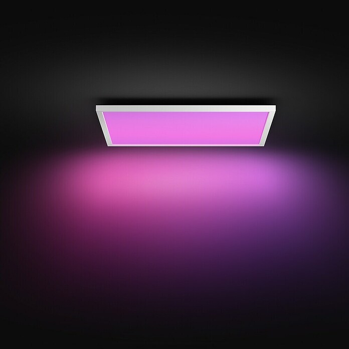 Philips Hue LED-Panel White & Color Ambiance Surimu (60 W, L x B x H: 60 x 60 x 4,8 cm, Weiß, Opal, RGBW) | BAUHAUS