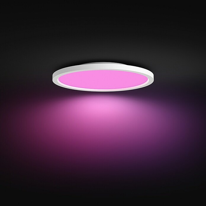 Philips Hue LED-Panel rund White & Color Ambiance Surimu (60 W, Weiß, Opal, RGBW) | BAUHAUS