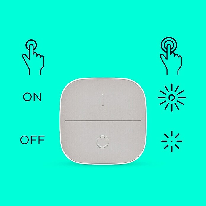 Philips Wiz Daljinski upravljalnik smarter Connected Button  (Bela) | 3458 - Smart Home | CBPA - Smart home | CBP - Smart home | CB - Elektroinstallation | C - Elektro | BAUHAUS
