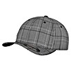 Flexfit Baseballkappe Glen Check (Kariert, Schwarz/Weiß, Konfektionsgröße: S/M)