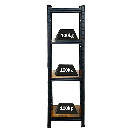 Proregal  Metallregal All Black Series Ragnar